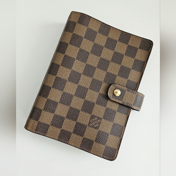 Louis Vuitton Damier Ebene Agenda MM With Booklet - Picture 16 of 16